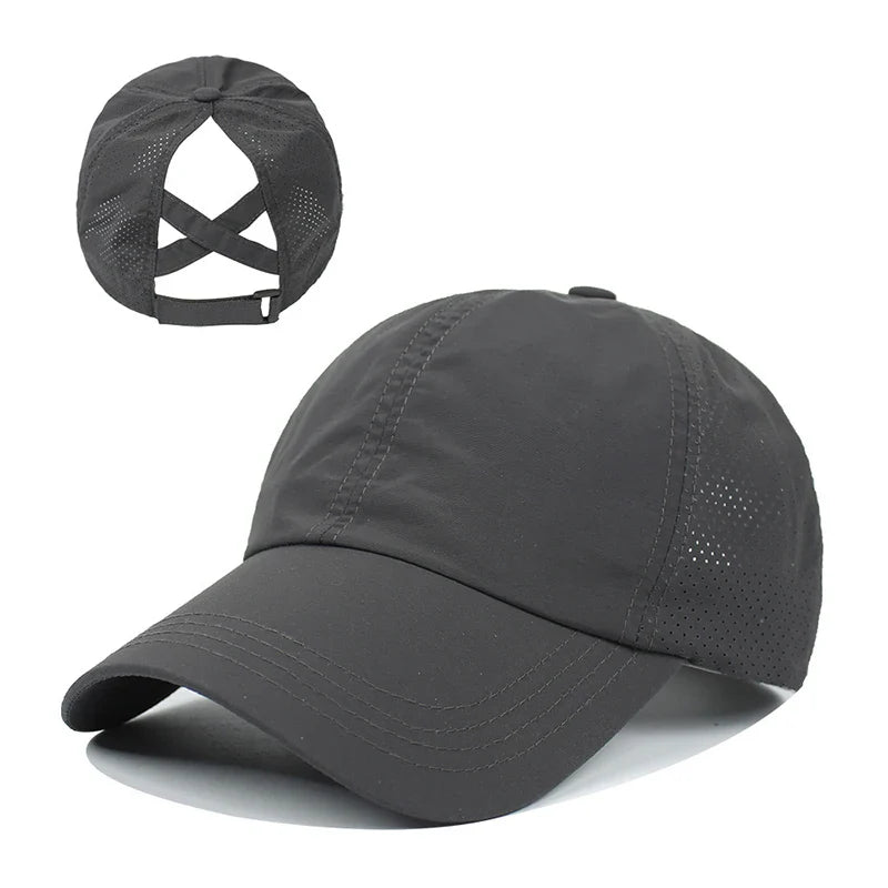 Quick-Dry Mesh Baseball Cap