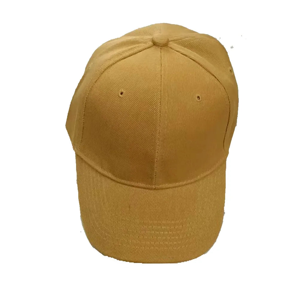 Solid Color Women's Sport Baseball Cap