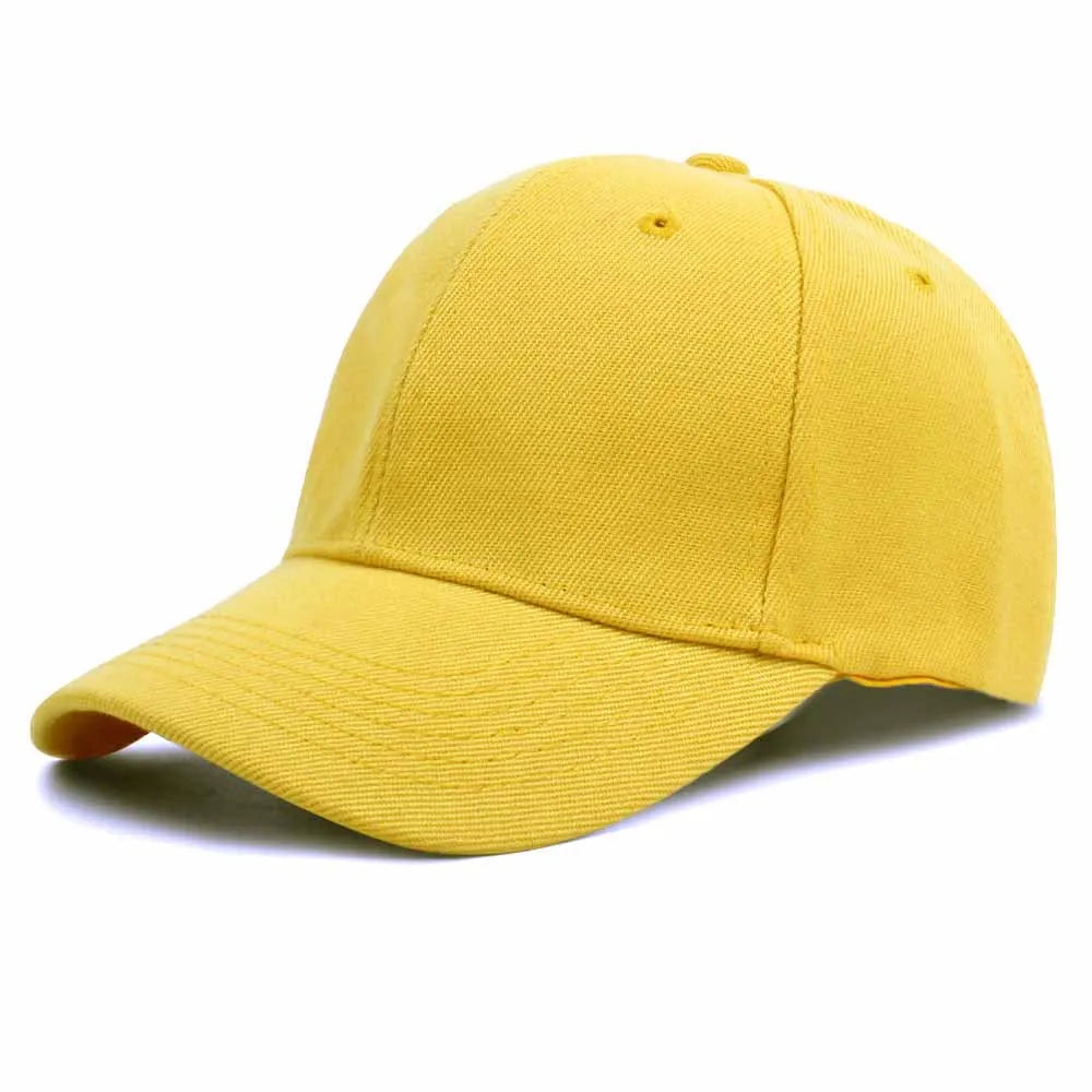 Solid Color Women's Sport Baseball Cap