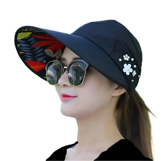 Women's Wide Brim Foldable Sun Hat