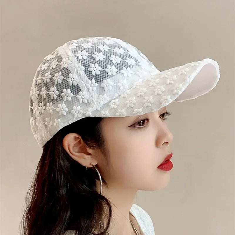 Women's Summer Lace Baseball Cap