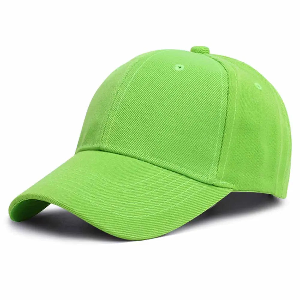 Solid Color Women's Sport Baseball Cap