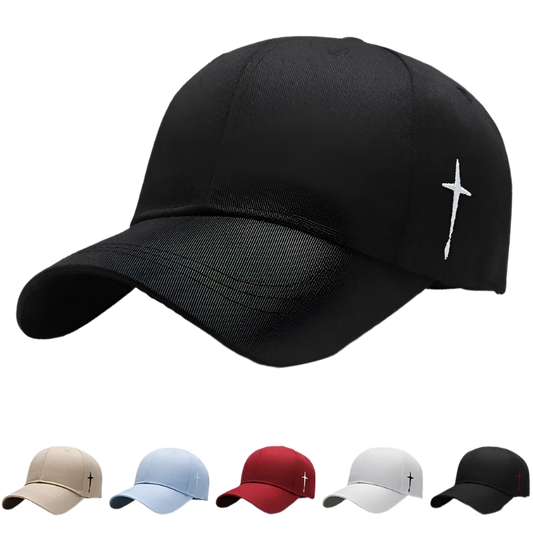 Men's Adjustable Water Drop Embroidery Baseball Cap