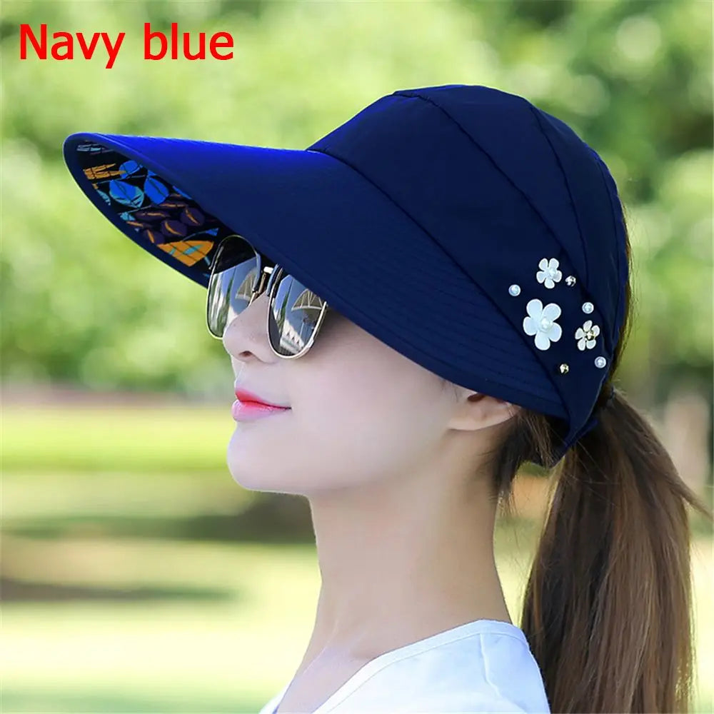 Women's Wide Brim Foldable Sun Hat