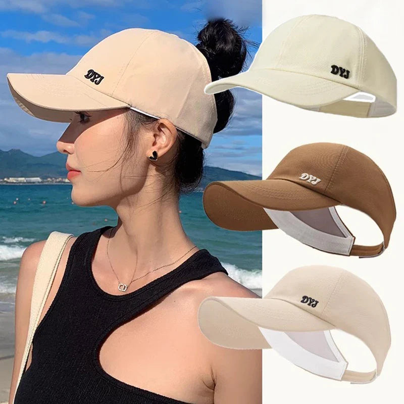 Foldable Long Brim Sunhat