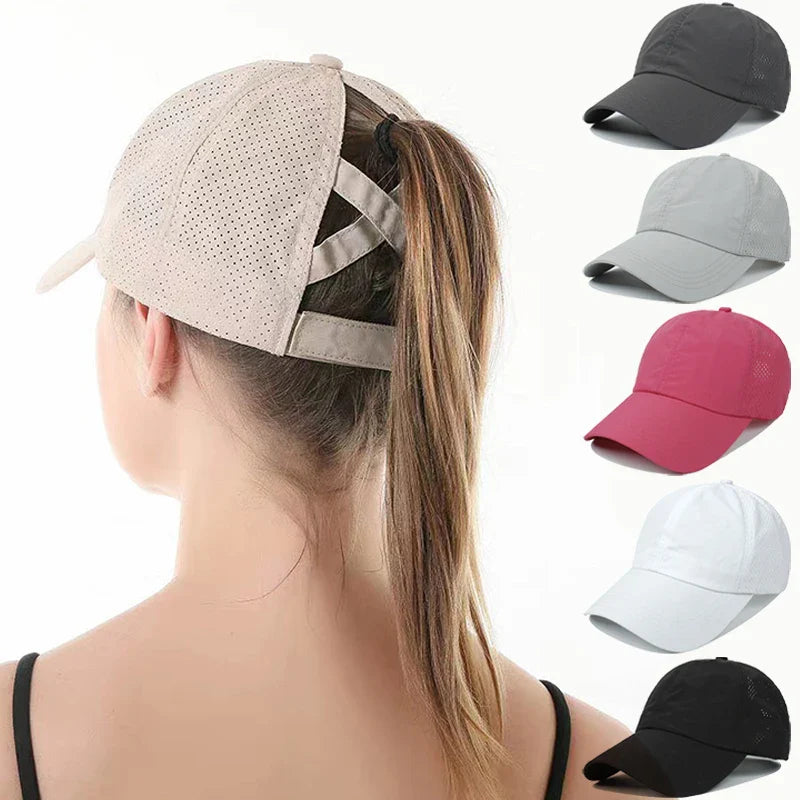 Quick-Dry Mesh Baseball Cap