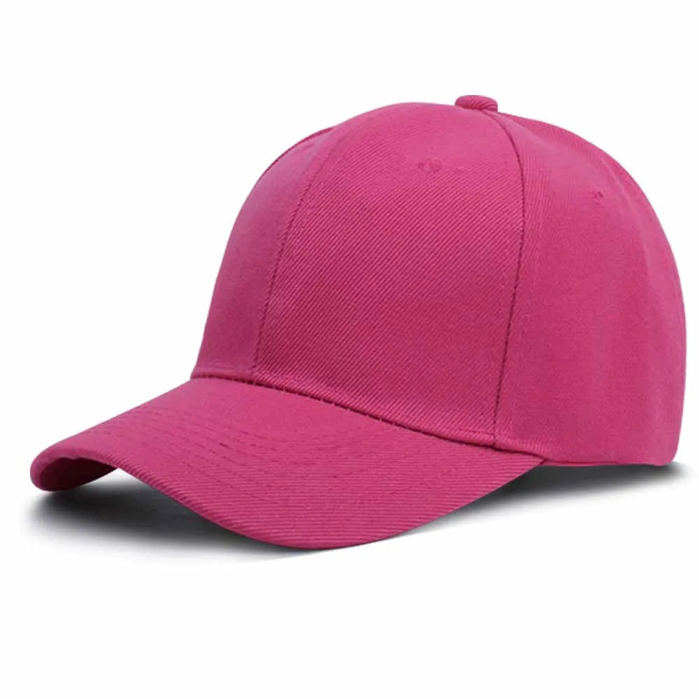 Solid Color Women's Sport Baseball Cap