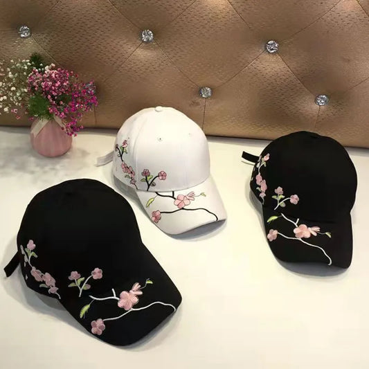 Korean Flower Baseball Cap