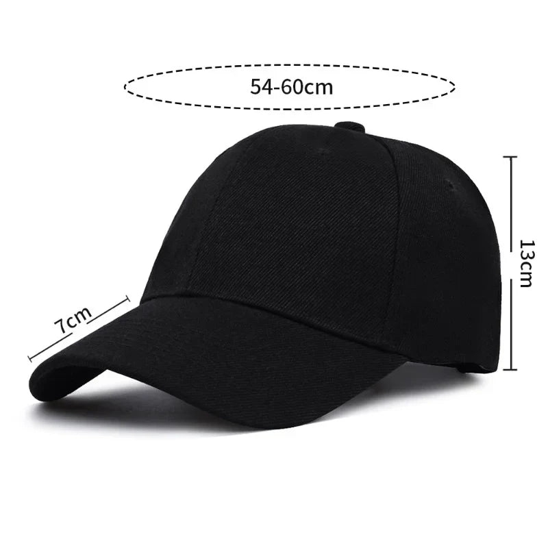 Solid Color Women's Sport Baseball Cap