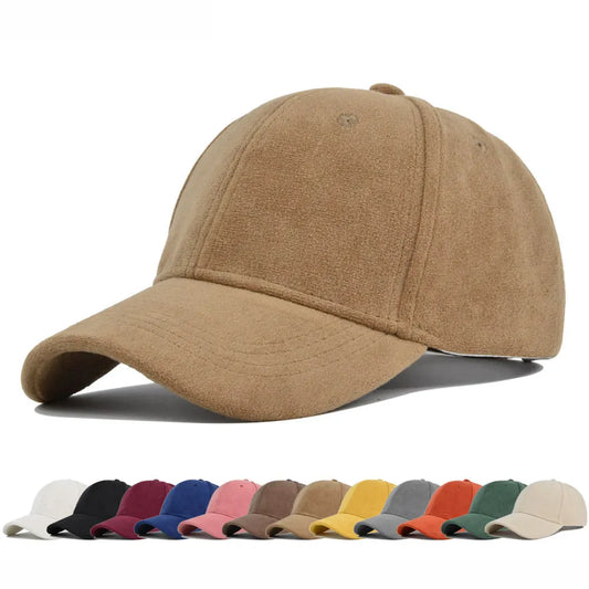 Suede Baseball Cap