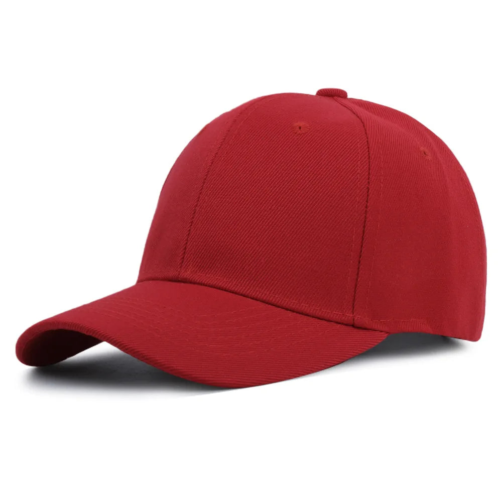 Solid Color Women's Sport Baseball Cap