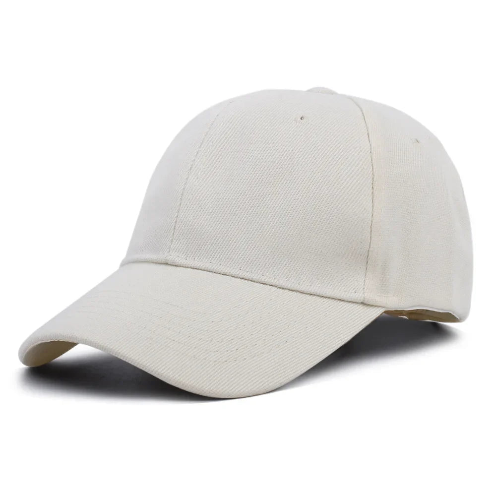 Solid Color Women's Sport Baseball Cap