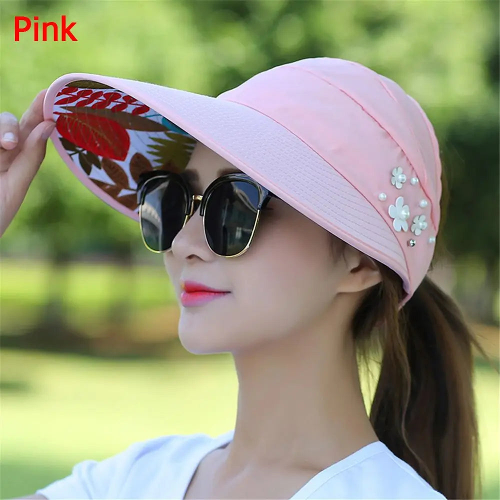 Women's Wide Brim Foldable Sun Hat